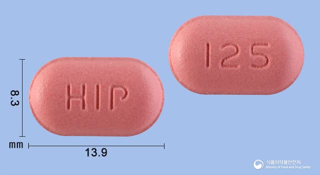 클로닉정125밀리그램(클로닉신리시네이트)