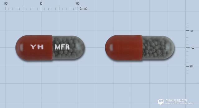 모아훼린캡슐(폴리사카리드철착염)