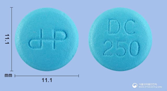 디크로닉정250밀리그램(클로닉신리시네이트)(수출용)
