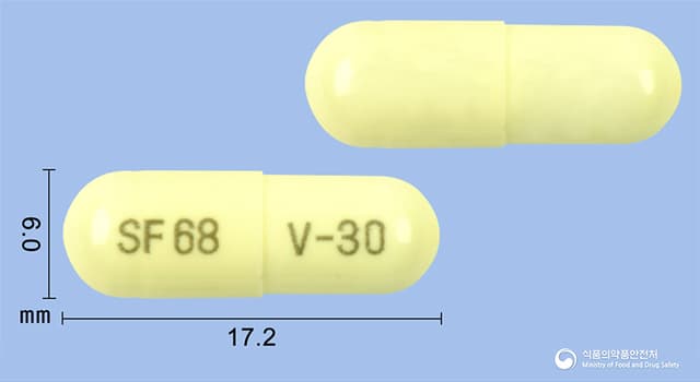 벤투룩스30mg캡슐(엔테로코쿠스락티스SF68균)